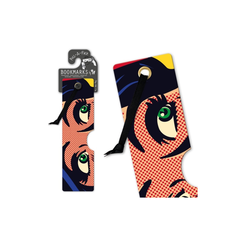 Produktbild för Pull - a - Face Bookmarks - Pop Art