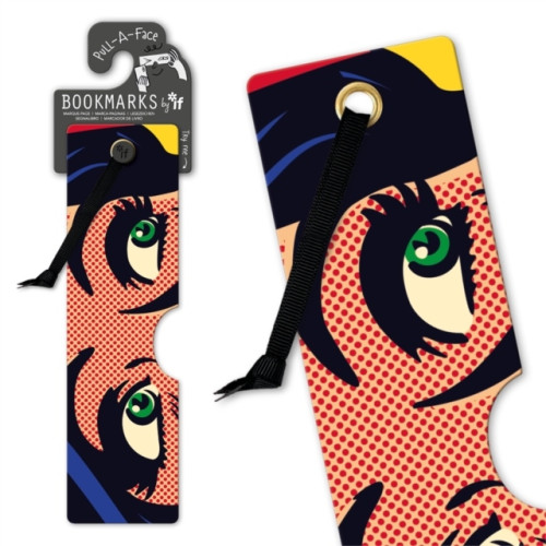 If plc Pull - a - Face Bookmarks - Pop Art