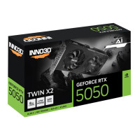 Produktbild för Inno3D TWIN X2 - grafikkort - GeForce RTX 5050 - 8 GB