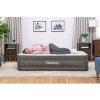 Produktbild för Bestway 69048 / 23, Enkelmadrass, Dubbeltrådig, Rektangel, i...