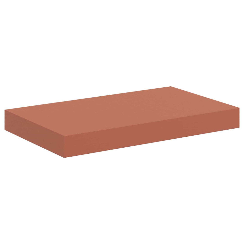 Produktbild för Vägg hylla 2 pcs Röd 40 x 23,5 x 4 cm Konstruerat trä