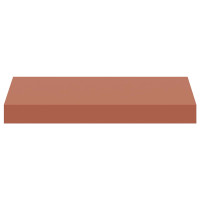 Produktbild för Vägg hylla 2 pcs Röd 40 x 23,5 x 4 cm Konstruerat trä