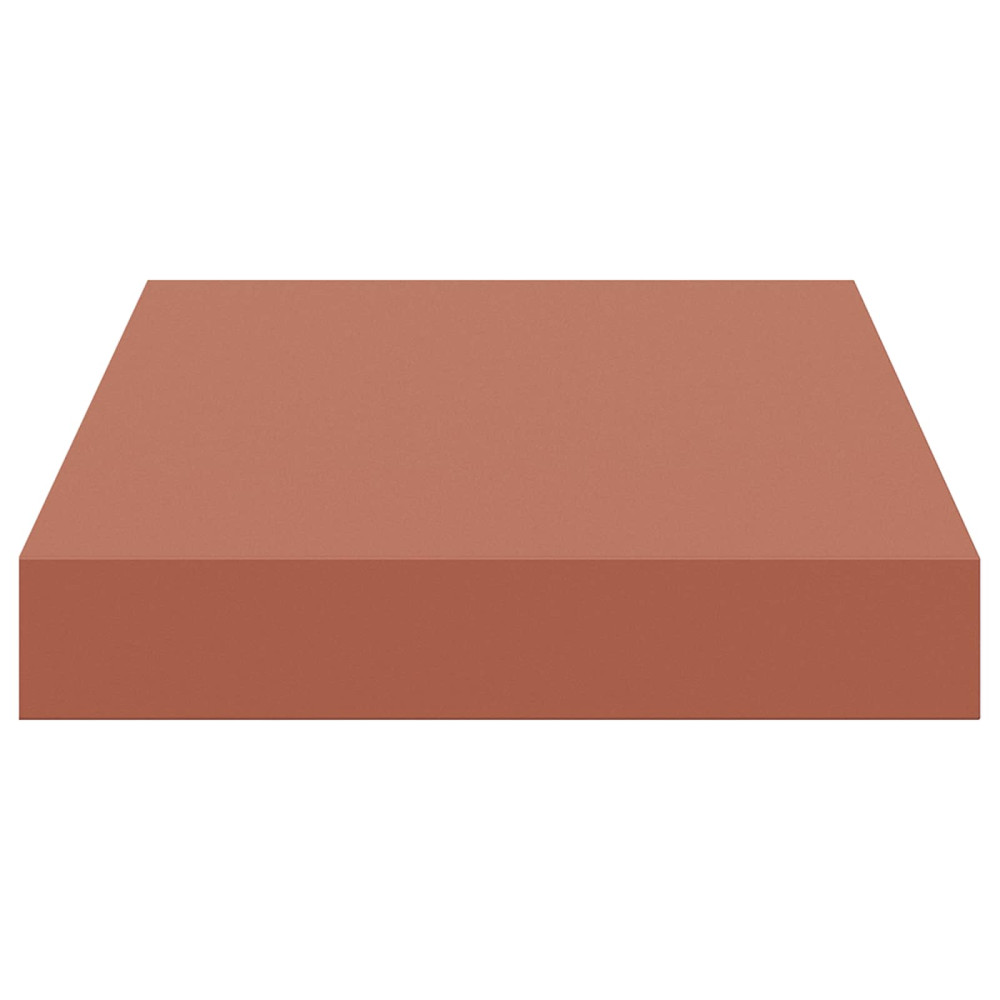 Produktbild för Vägg hylla 2 pcs Röd 40 x 23,5 x 4 cm Konstruerat trä