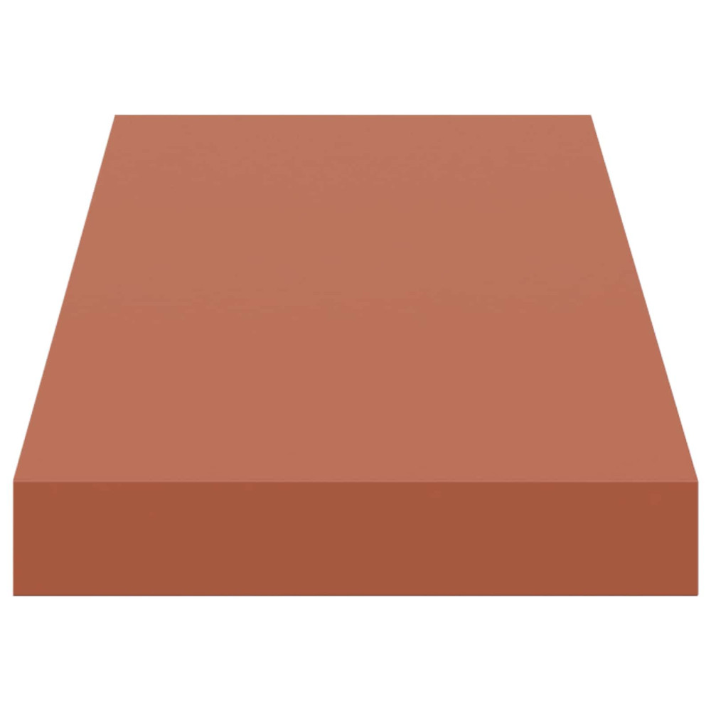 Produktbild för Vägg hylla med lagring 2 pcs Röd 60 x 23 x 4 cm Konstruerat trä