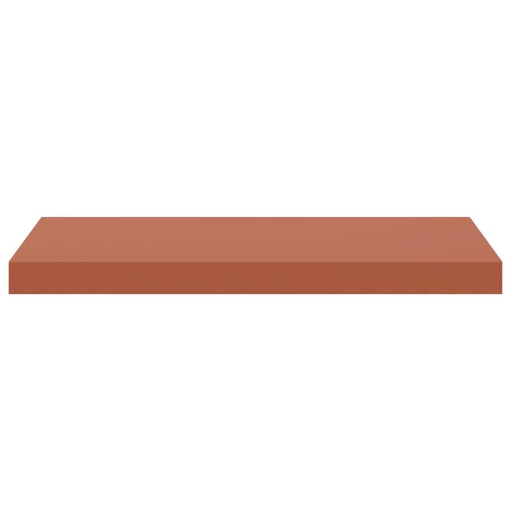 Produktbild för Vägg hylla med lagring 4 pcs Röd 60 x 23 x 4 cm Konstruerat trä