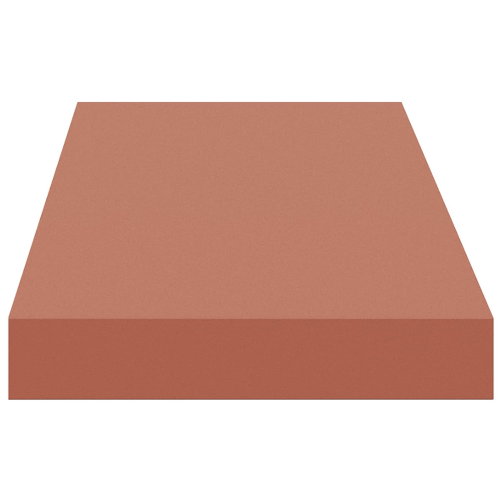 Produktbild för Vägg hylla Väggmonterad Röd 80 x 23,5 x 4 cm Konstruerat trä
