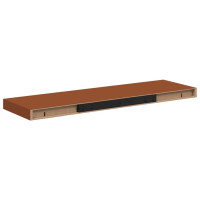 Produktbild för Vägg hylla Väggmonterad Röd 90 x 23,5 x 4 cm Konstruerat trä