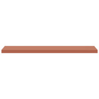 Produktbild för Vägg hylla 2 pcs Röd 120 x 23,5 x 4 cm Konstruerat trä