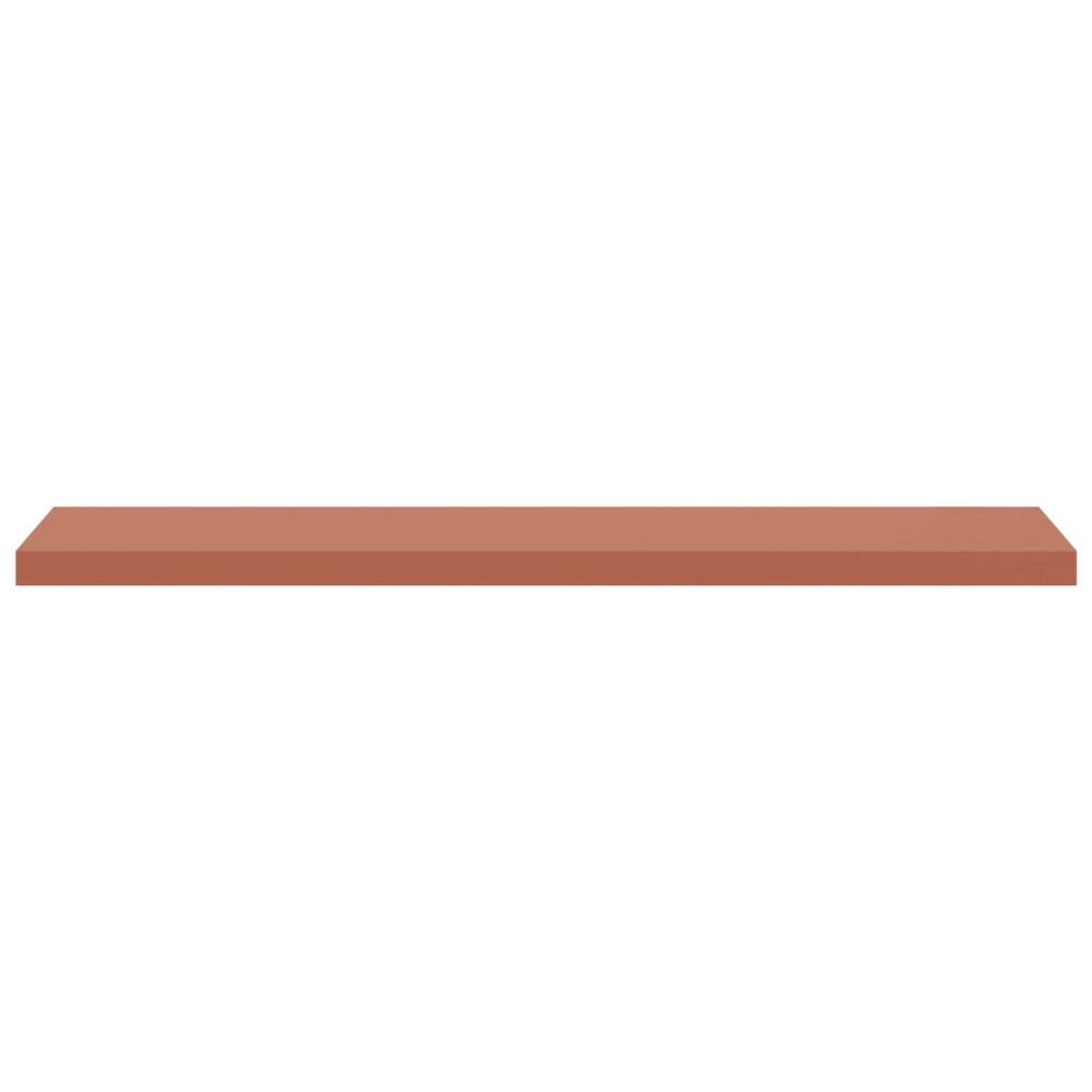 Produktbild för Vägg hylla 4 pcs Röd 120 x 23,5 x 4 cm Konstruerat trä