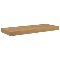 Produktbild för Vägg hylla 2 pcs Brun 50 x 23 x 4 cm Konstruerat trä