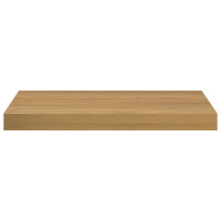 Produktbild för Vägg hylla 2 pcs Brun 50 x 23 x 4 cm Konstruerat trä