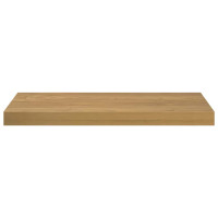 Produktbild för Vägg hylla 2 pcs Brun 60 x 23 x 4 cm Konstruerat trä
