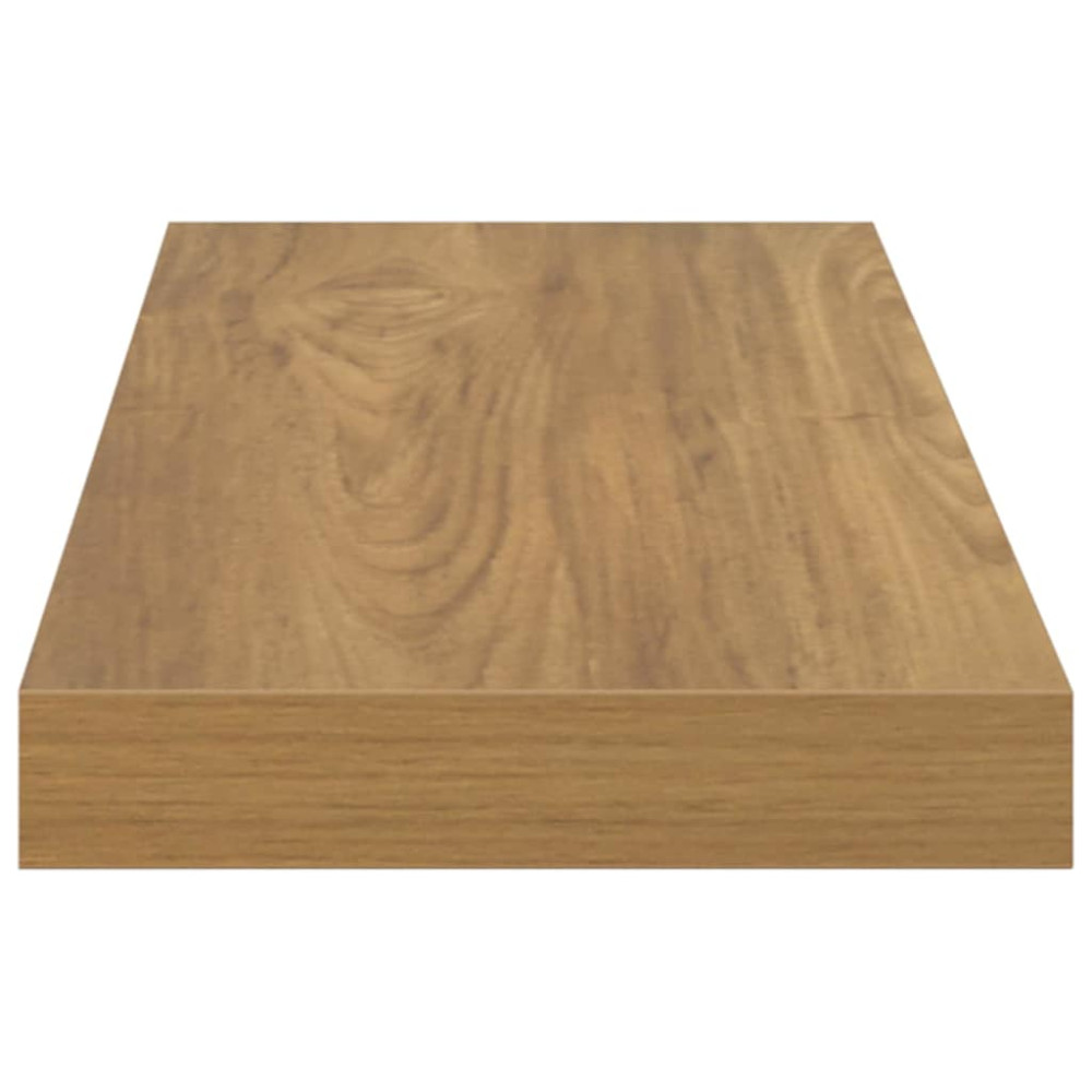 Produktbild för Vägg hylla Väggmonterad Brun 80 x 23,5 x 4 cm Konstruerat trä