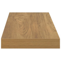Produktbild för Vägg hylla Väggmonterad Brun 80 x 23,5 x 4 cm Konstruerat trä