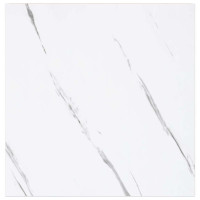 Produktbild för Vägg hylla 4 pcs Vit marmor 23 x 23,5 x 4 cm Konstruerat trä
