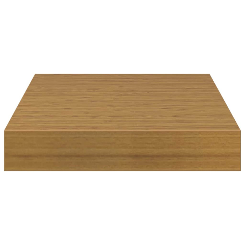 Produktbild för Vägg hylla 2 pcs Beige 23 x 23,5 x 4 cm Konstruerat trä