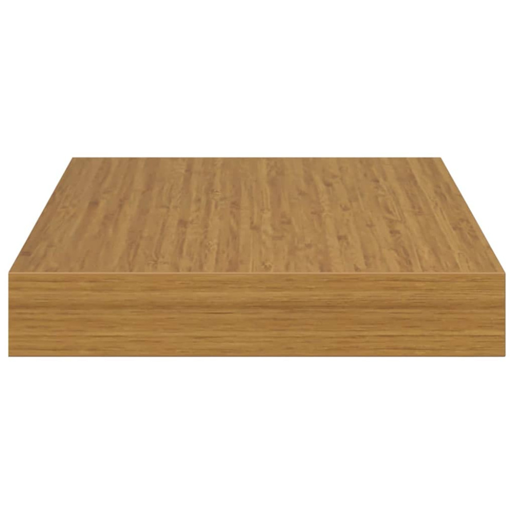 Produktbild för Vägg hylla 4 pcs Beige 23 x 23,5 x 4 cm Konstruerat trä