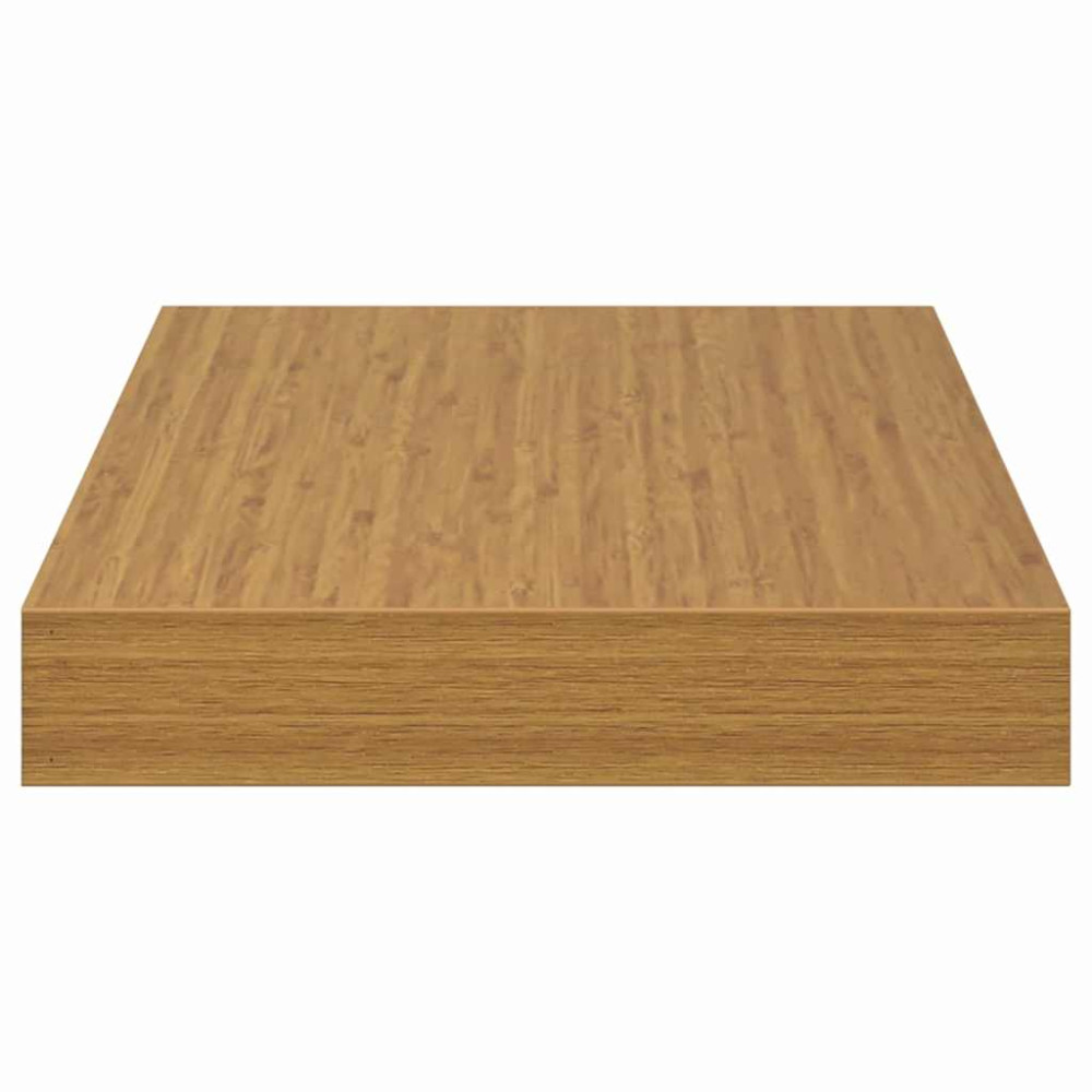 Produktbild för Vägg hylla 2 pcs Beige 40 x 23,5 x 4 cm Konstruerat trä
