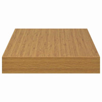 Produktbild för Vägg hylla 2 pcs Beige 40 x 23,5 x 4 cm Konstruerat trä