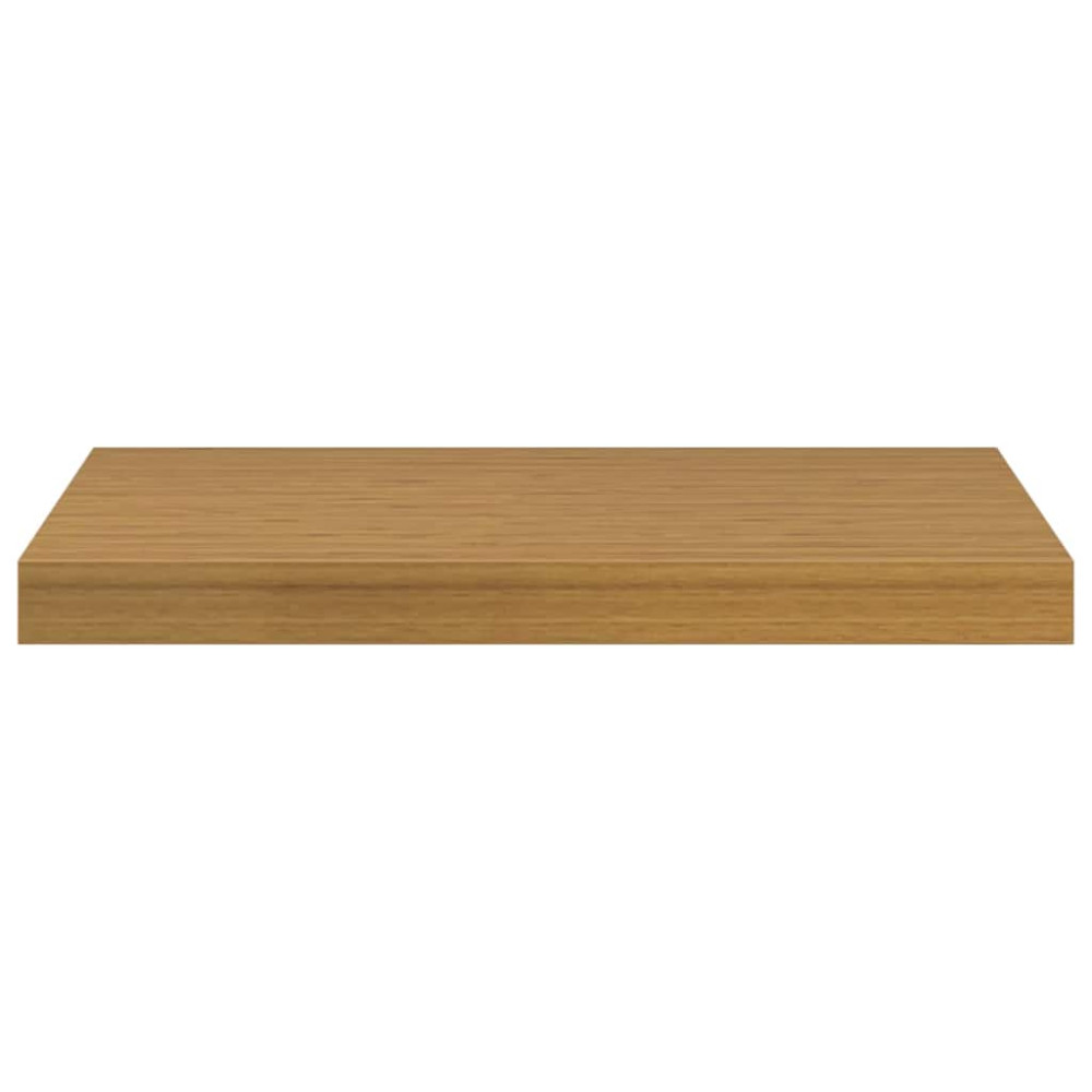 Produktbild för Vägg hylla 2 pcs Beige 50 x 23 x 4 cm Konstruerat trä