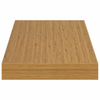 Produktbild för Vägg hylla 2 pcs Beige 50 x 23 x 4 cm Konstruerat trä