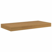 Produktbild för Vägg hylla Väggmonterat 4 pcs Beige 50 x 23,5 x 4 cm
