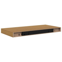Produktbild för Vägg hylla Väggmonterat 4 pcs Beige 50 x 23,5 x 4 cm