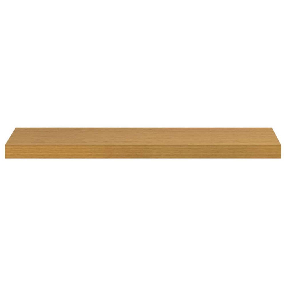 Produktbild för Vägg hylla 2 pcs Beige 90 x 23,5 x 4 cm Konstruerat trä
