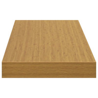 Produktbild för Vägg hylla 4 pcs Beige 90 x 23,5 x 4 cm Konstruerat trä