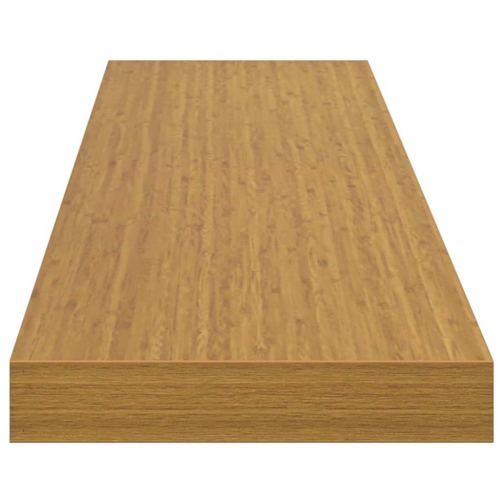 Produktbild för Vägg hylla Väggmonterad Beige 120 x 23,5 x 4 cm Konstruerat trä