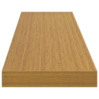 Produktbild för Vägg hylla Väggmonterad Beige 120 x 23,5 x 4 cm Konstruerat trä