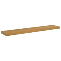 Produktbild för Vägg hylla 4 pcs Beige 120 x 23,5 x 4 cm Konstruerat trä