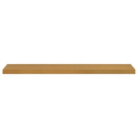 Produktbild för Vägg hylla 4 pcs Beige 120 x 23,5 x 4 cm Konstruerat trä