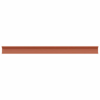 Produktbild för Vägg hylla med hylla 2 pcs Röd 115 x 9 x 3 cm Konstruerat trä