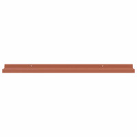 Produktbild för Vägg hylla med hylla 4 pcs Röd 80 x 9 x 3 cm Konstruerat trä