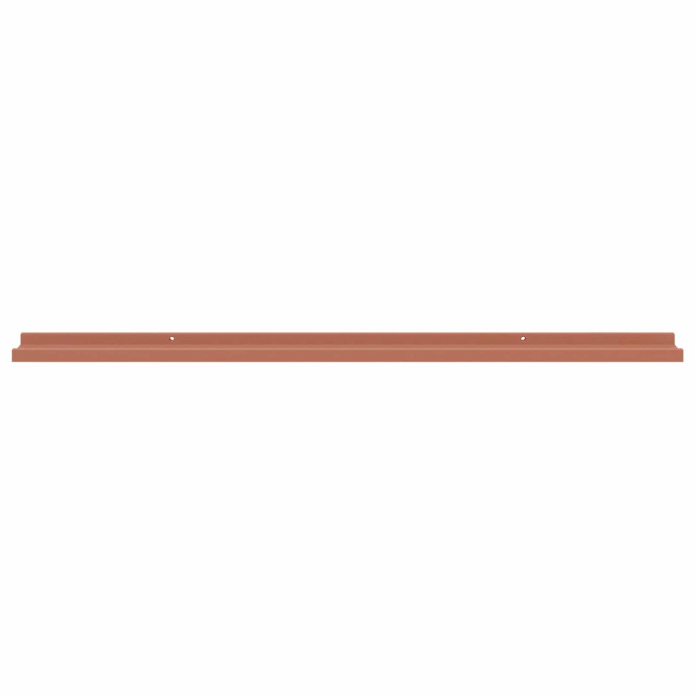 Produktbild för Vägg hylla med hylla 4 pcs Röd 115 x 9 x 3 cm Konstruerat trä