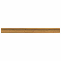 Produktbild för Vägg hylla med hylla 4 pcs Beige 115 x 9 x 3 cm Konstruerat trä