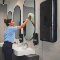 Produktbild för Dispenser TORK H5 PeakServe Auto svart