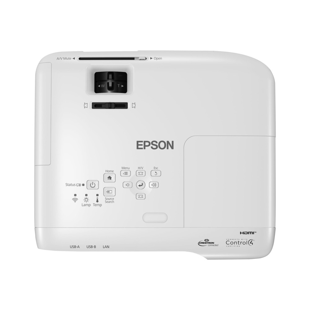 Produktbild för Epson EB-982W - 3LCD-projektor - LAN