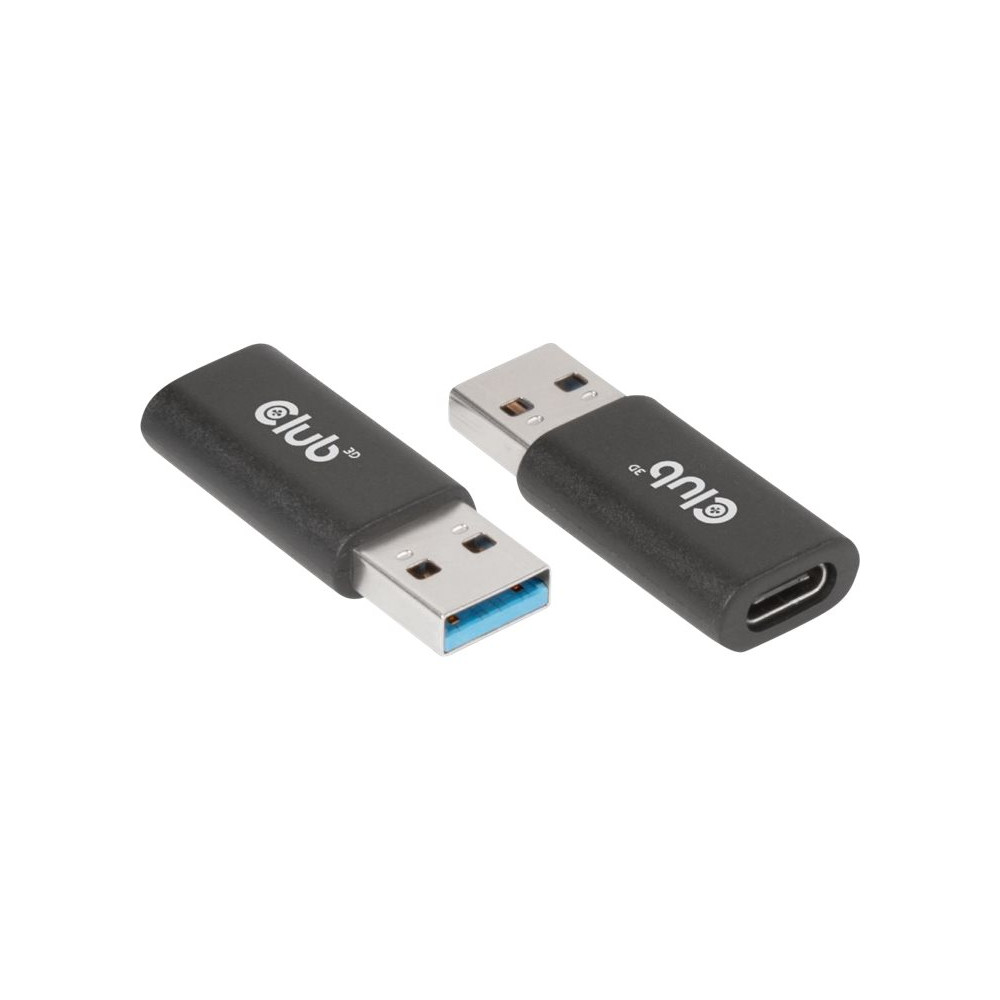Produktbild för Club 3D - USB typ C-adapter - USB typ A till USB-C