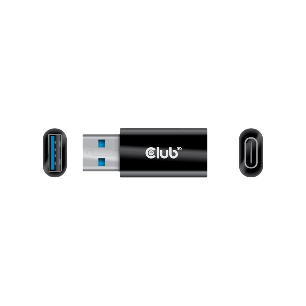 Produktbild för Club 3D - USB typ C-adapter - USB typ A till USB-C