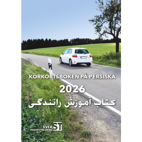 Svea Trafikutbildning Körkortsboken på Persiska 2026 (häftad, per)