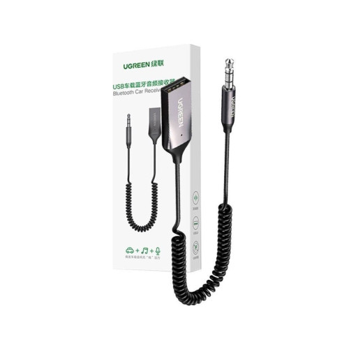 Ugreen Bluetooth-adapter Ugreen bil Bluetooth-mottagare 70601B (grå...
