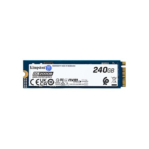 Kingston Technology Kingston Data Center DC2000B - SSD - Enterprise - 240 GB - PCIe 4.0 x4 (NVMe)