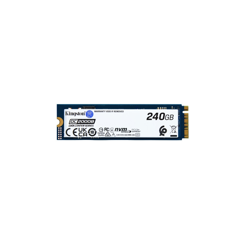 Produktbild för Kingston Data Center DC2000B - SSD - Enterprise - 240 GB - PCIe 4.0 x4 (NVMe)