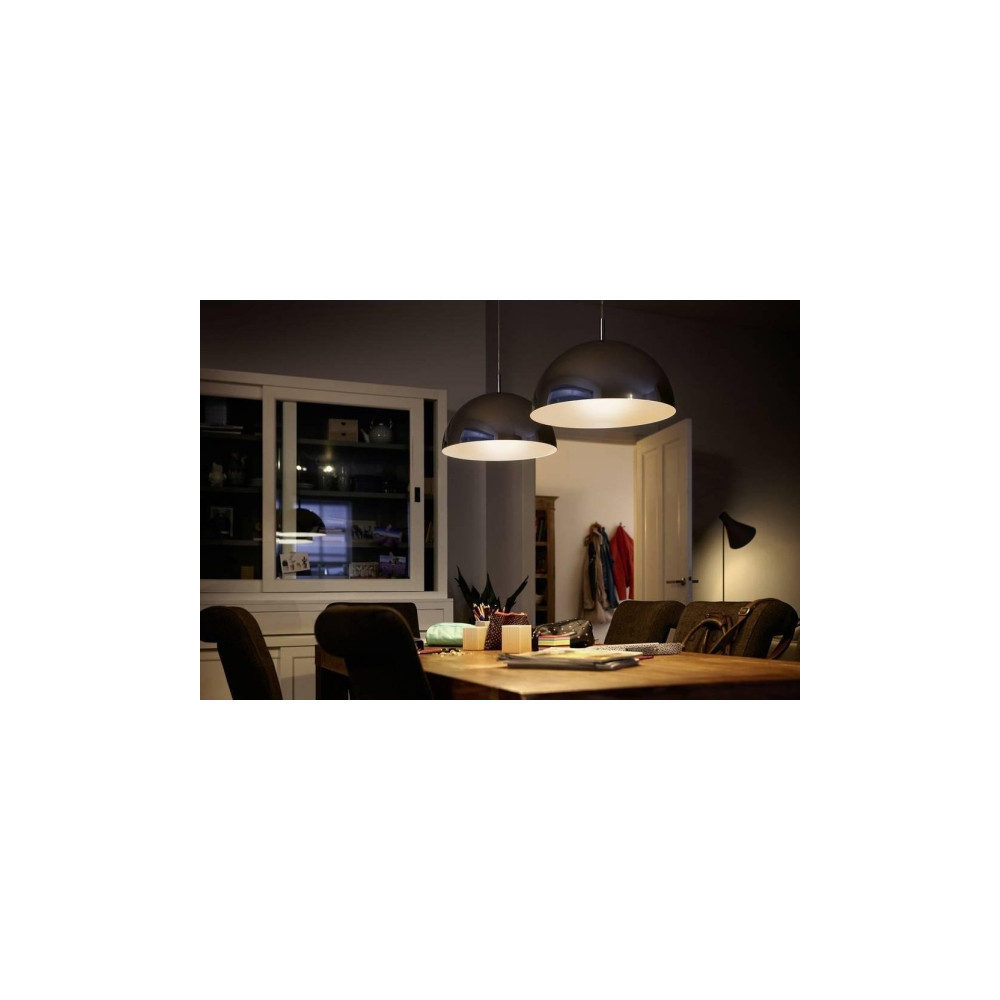 Produktbild för Philips - LED-glödlampa - form: G93 - glaserad finish - E27 - 7 W - varmt vitt ljus - 2700 K