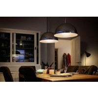 Produktbild för Philips - LED-glödlampa - form: G93 - glaserad finish - E27 - 7 W - varmt vitt ljus - 2700 K