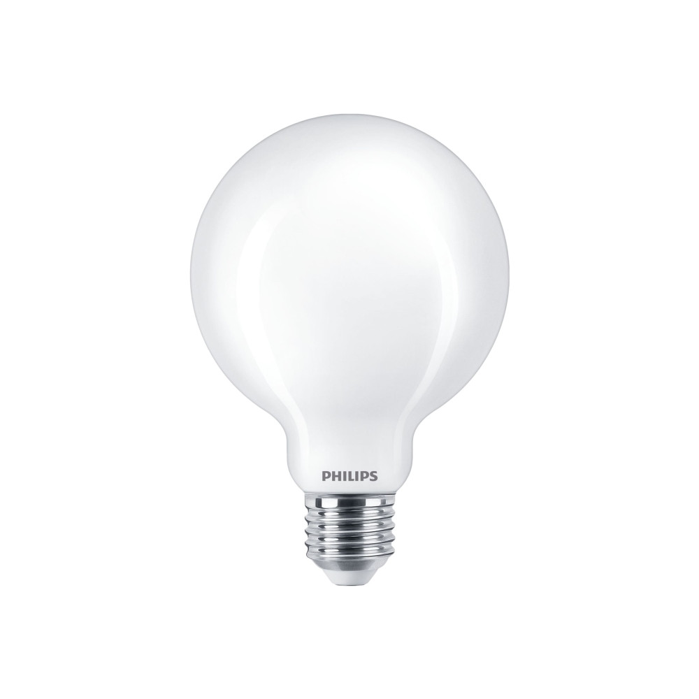 Produktbild för Philips - LED-glödlampa - form: G93 - glaserad finish - E27 - 7 W - varmt vitt ljus - 2700 K