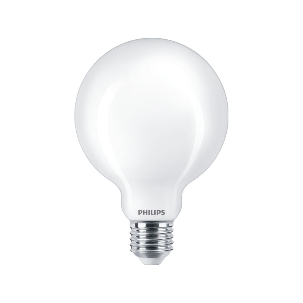 Produktbild för Philips - LED-glödlampa - form: G93 - glaserad finish - E27 - 7 W - varmt vitt ljus - 2700 K