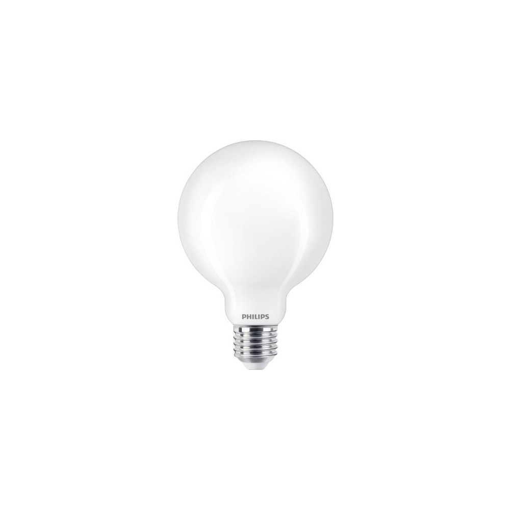 Produktbild för Philips - LED-glödlampa - form: G93 - glaserad finish - E27 - 7 W - varmt vitt ljus - 2700 K